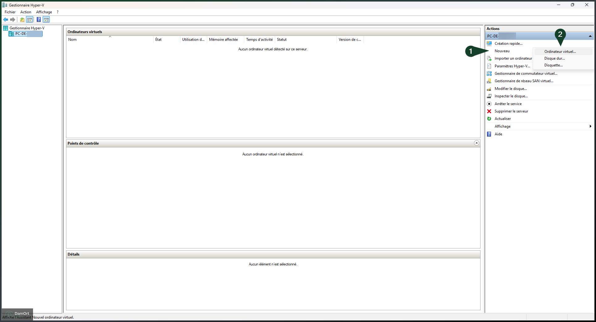 Crée un serveur GLPI sous Debian 13 avec Hyper-V