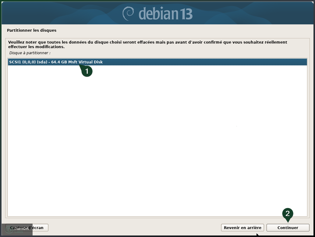 Crée un serveur GLPI sous Debian 13 avec Hyper-V