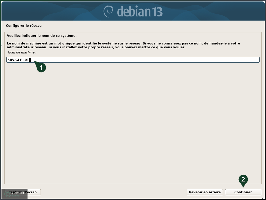 Crée un serveur GLPI sous Debian 13 avec Hyper-V