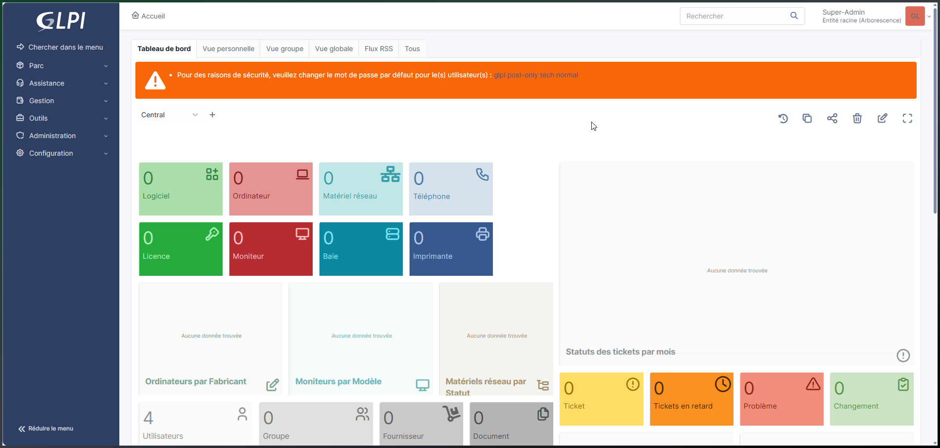 Crée un serveur GLPI sous Debian 13 avec Hyper-V