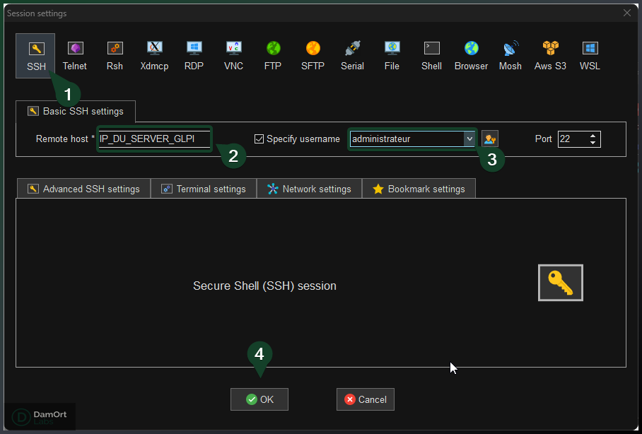 Crée un serveur GLPI sous Debian 13 avec Hyper-V